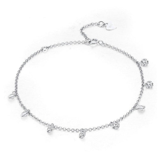 925 Sterling Silver Simple Geometric Bracelet