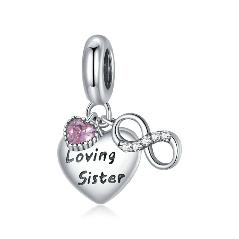 Loving Sister Infinite Love Charm Beads