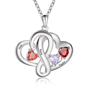 Collana con ciondolo con nome inciso personalizzato