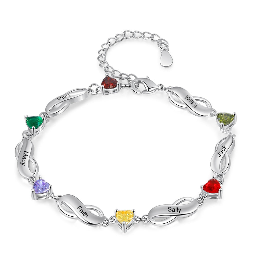 Pulsera personalizada con nombre grabado