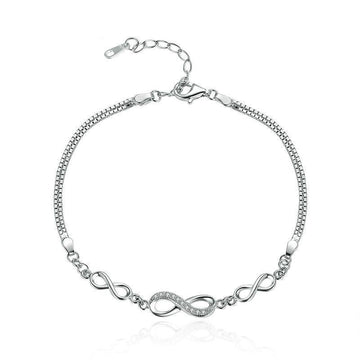 Authentic 925 Sterling Silver Endless Love Bracelet
