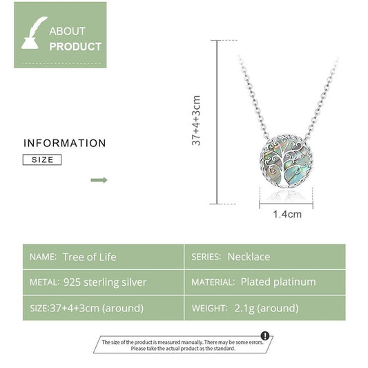 925 Sterling Silver Doctor Tree of Life Necklace