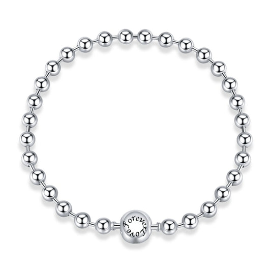 925 Sterling Silver Simple Love Bracelet