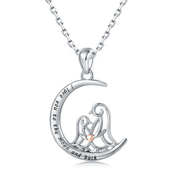 Sterling-Silver Cute Animal Penguin Pendant Necklaces Jewelry for Girl Friend Jewelry Gifts